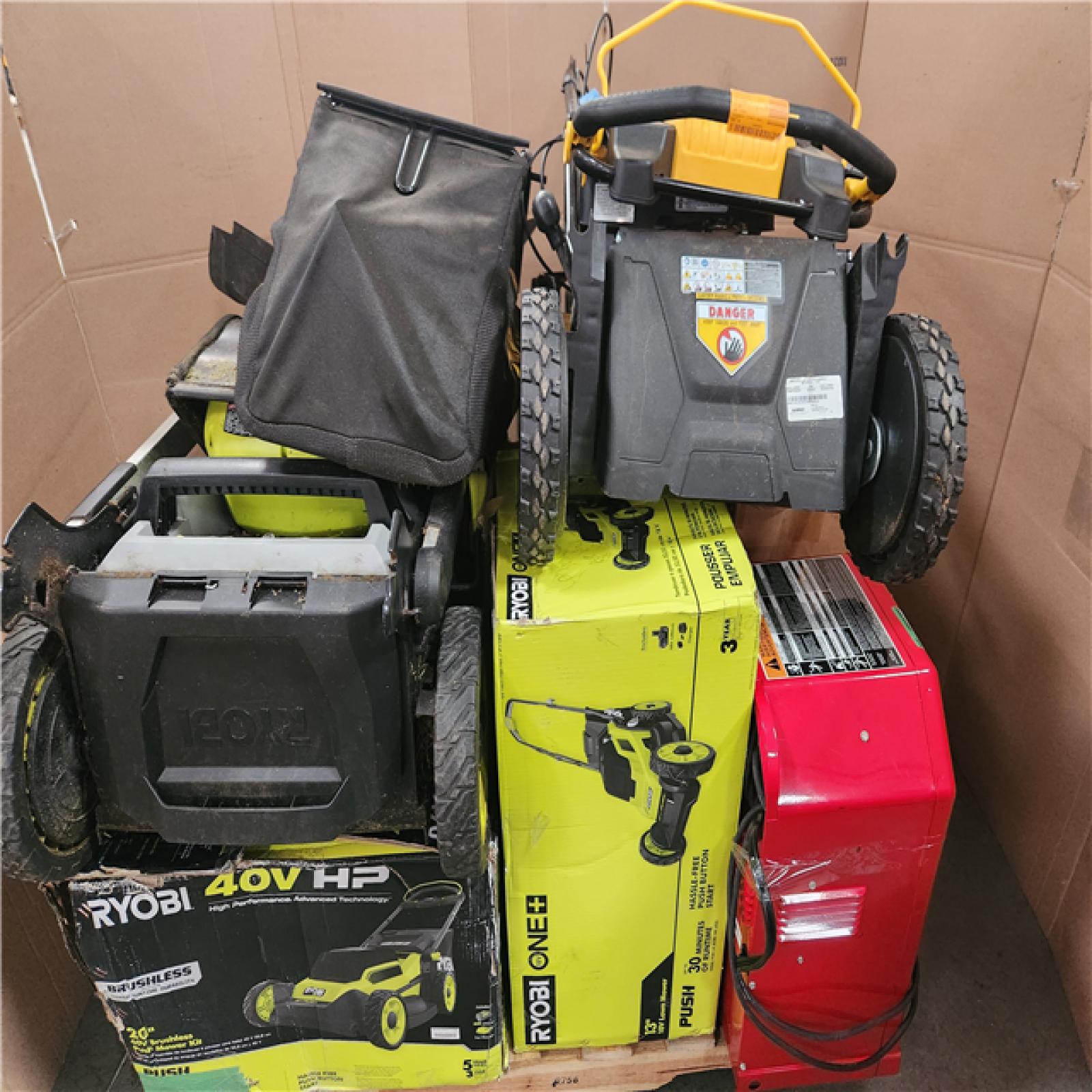 CALIFORNIA AS-IS OUTDOOR POWER EQUIPMENT