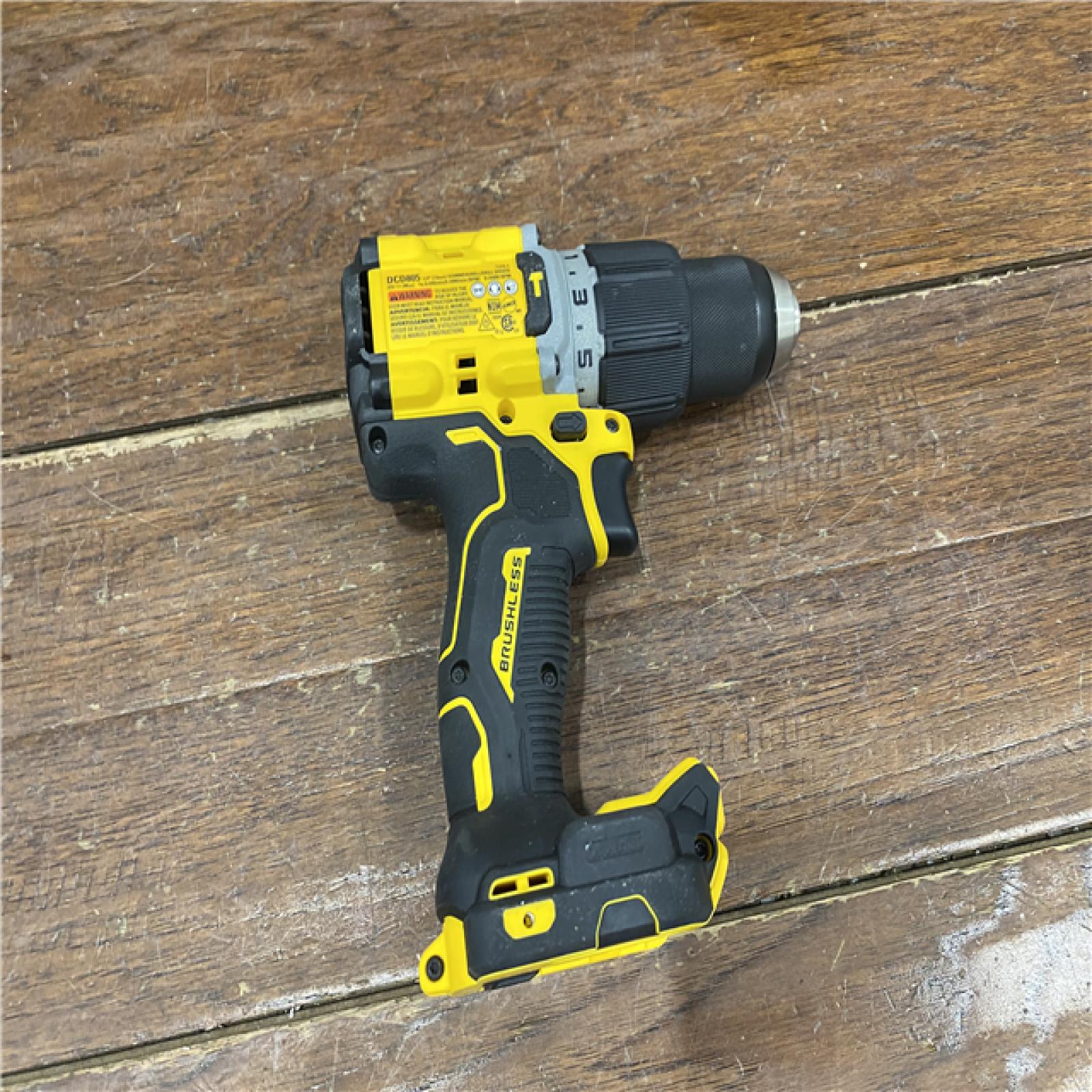 AS-IS DEWALT 20V MAX XR Hammer Drill and ATOMIC Impact Driver 2 Tool Cordless Combo Kit with (2) 4.0Ah Batteries, Charger, and Bag