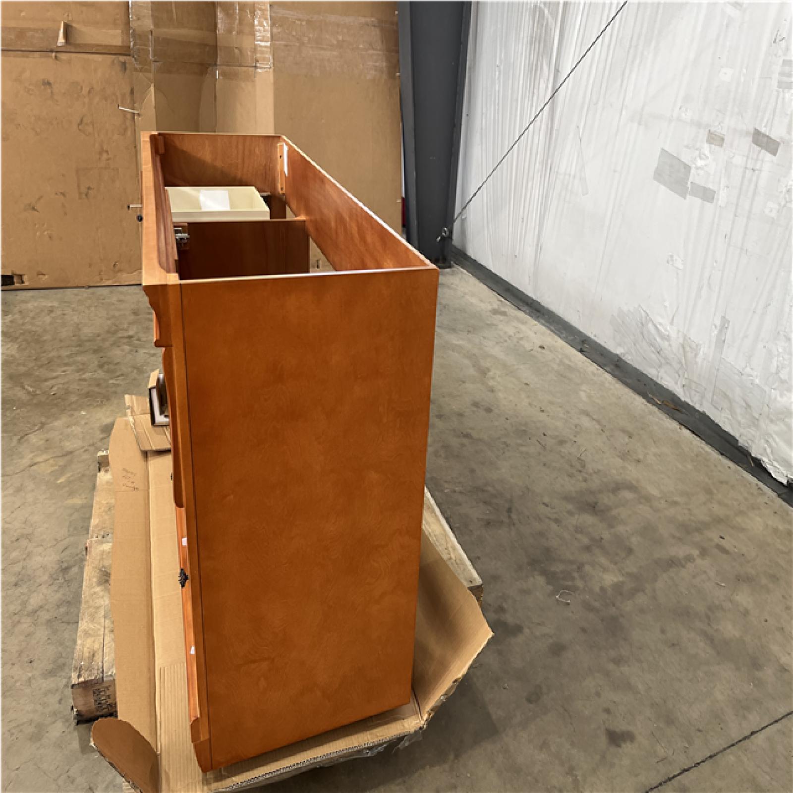 Houston Location - AS-IS home improvement pallet NAPLES 60 IN. VANITY