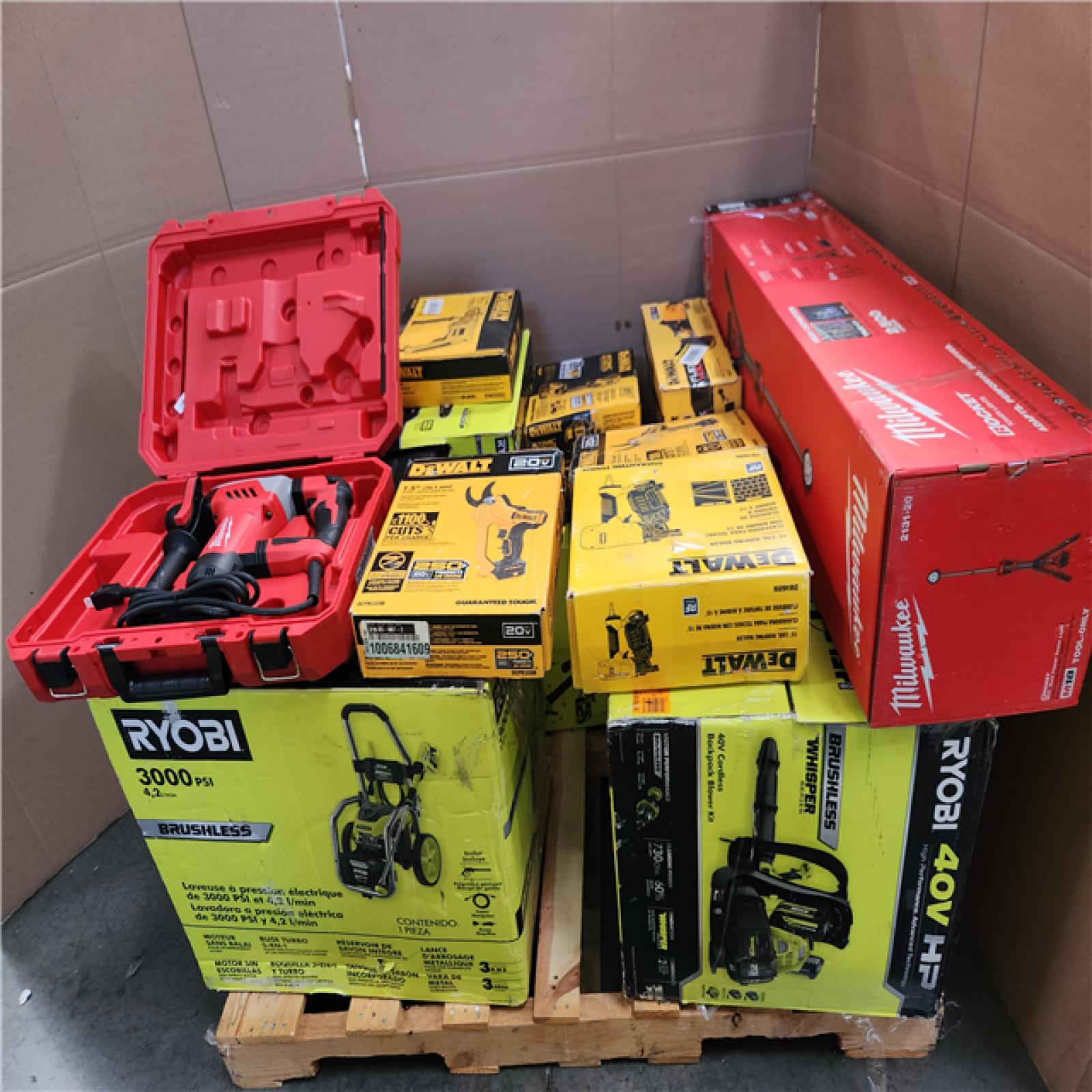 CALIFORNIA AS-IS TOOL PALLET