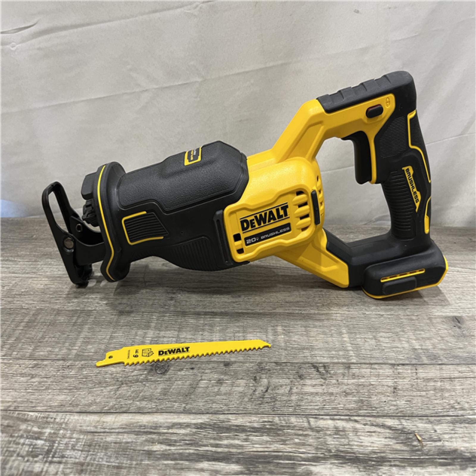 AS-IS DEWALT 20V MAX Cordless Brushless Reciprocating Saw (Tool Only)