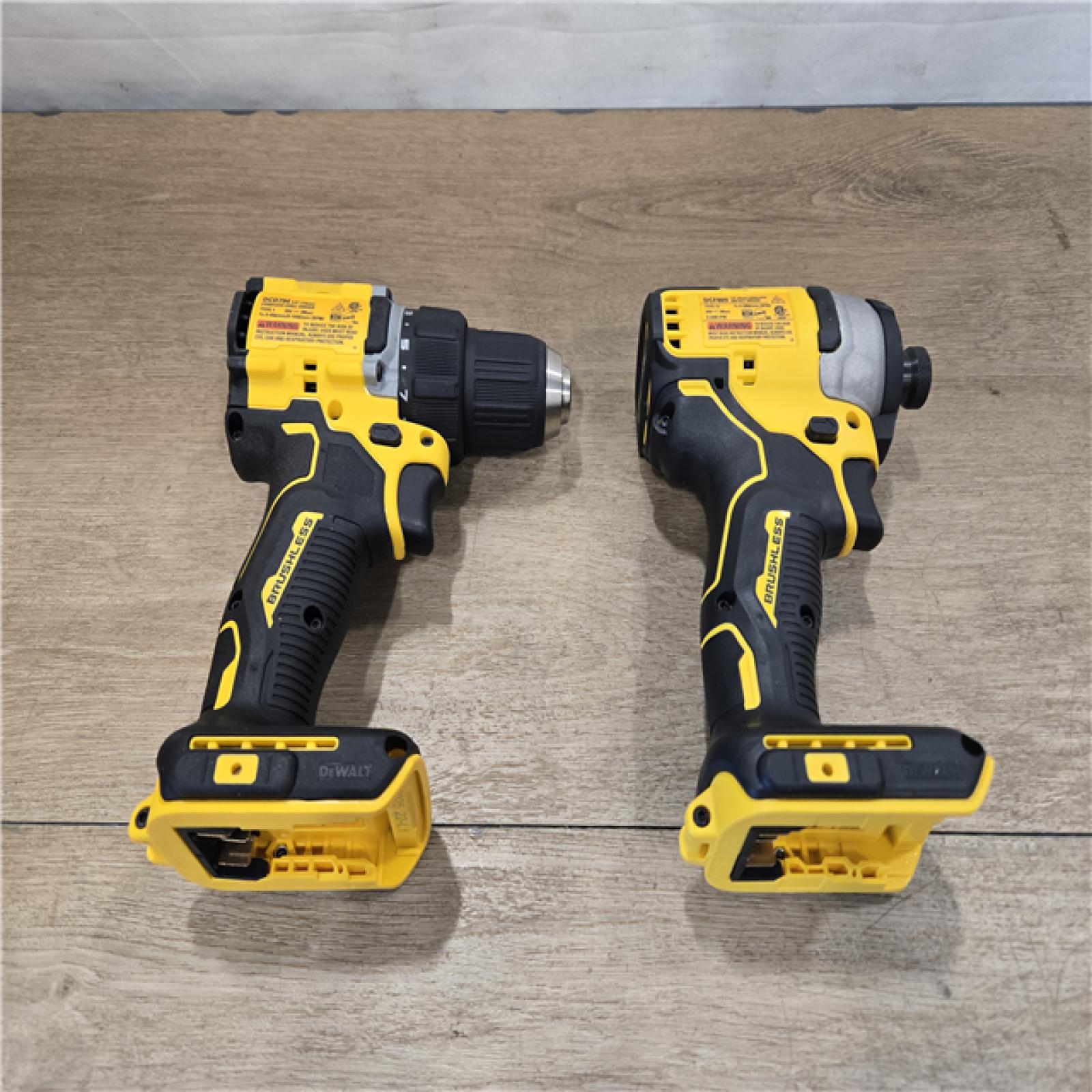 AS-IS DEWALT ATOMIC 20-Volt MAX Lithium-Ion Cordless Combo Kit