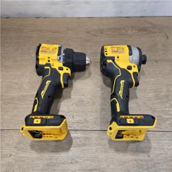 AS-IS DEWALT ATOMIC 20-Volt MAX Lithium-Ion Cordless Combo Kit