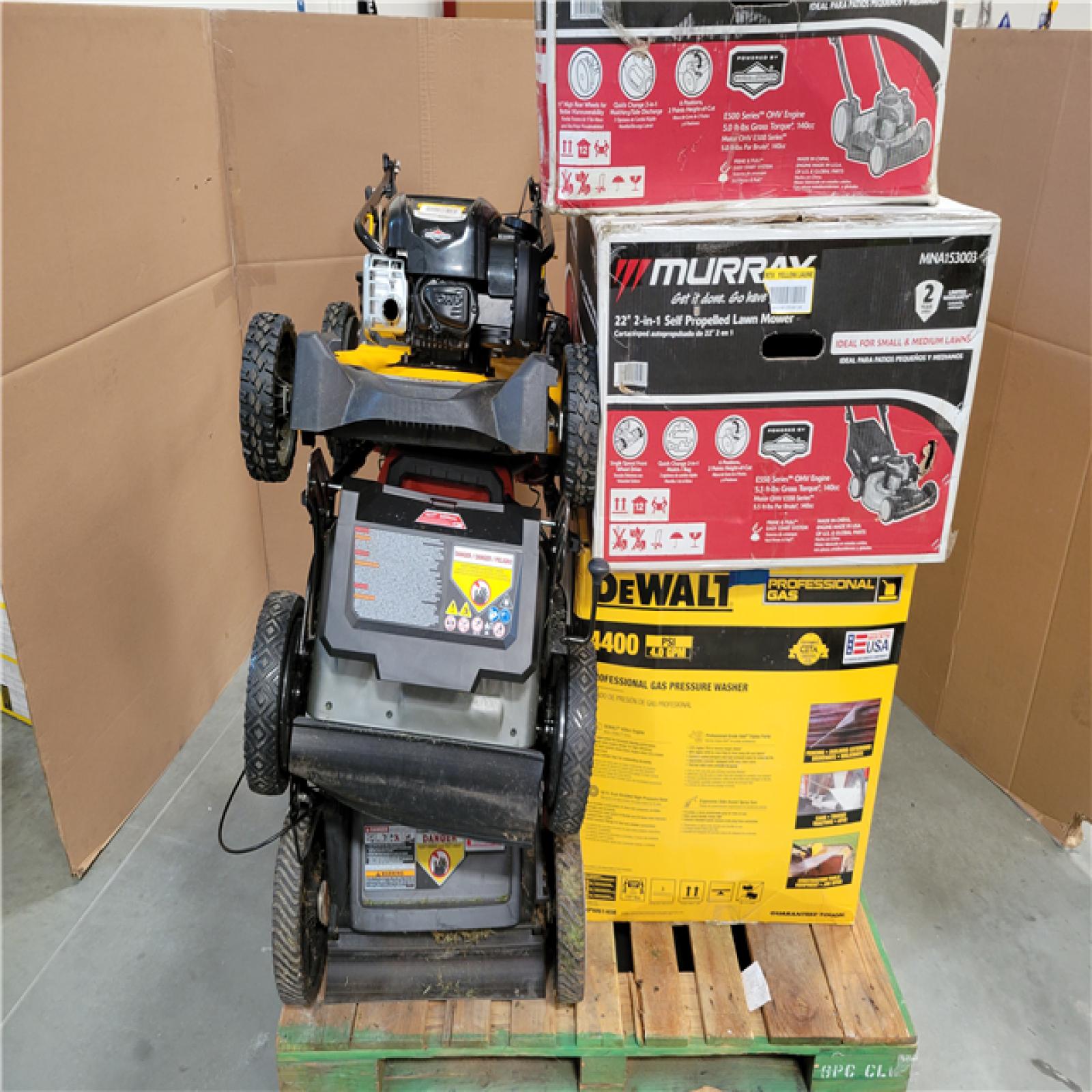 CALIFORNIA AS-IS OUTDOOR POWER EQUIPMENT