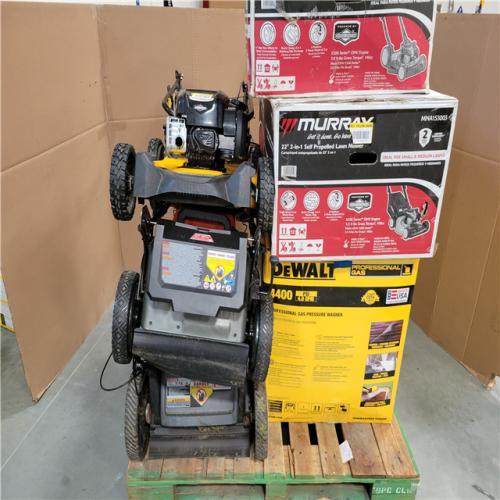 CALIFORNIA AS-IS OUTDOOR POWER EQUIPMENT