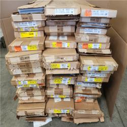 Phoenix Mixed Builders Edge Louvered Vinyl Exterior Shutters Pair in Midnight Blue Pallet (60-Boxes)