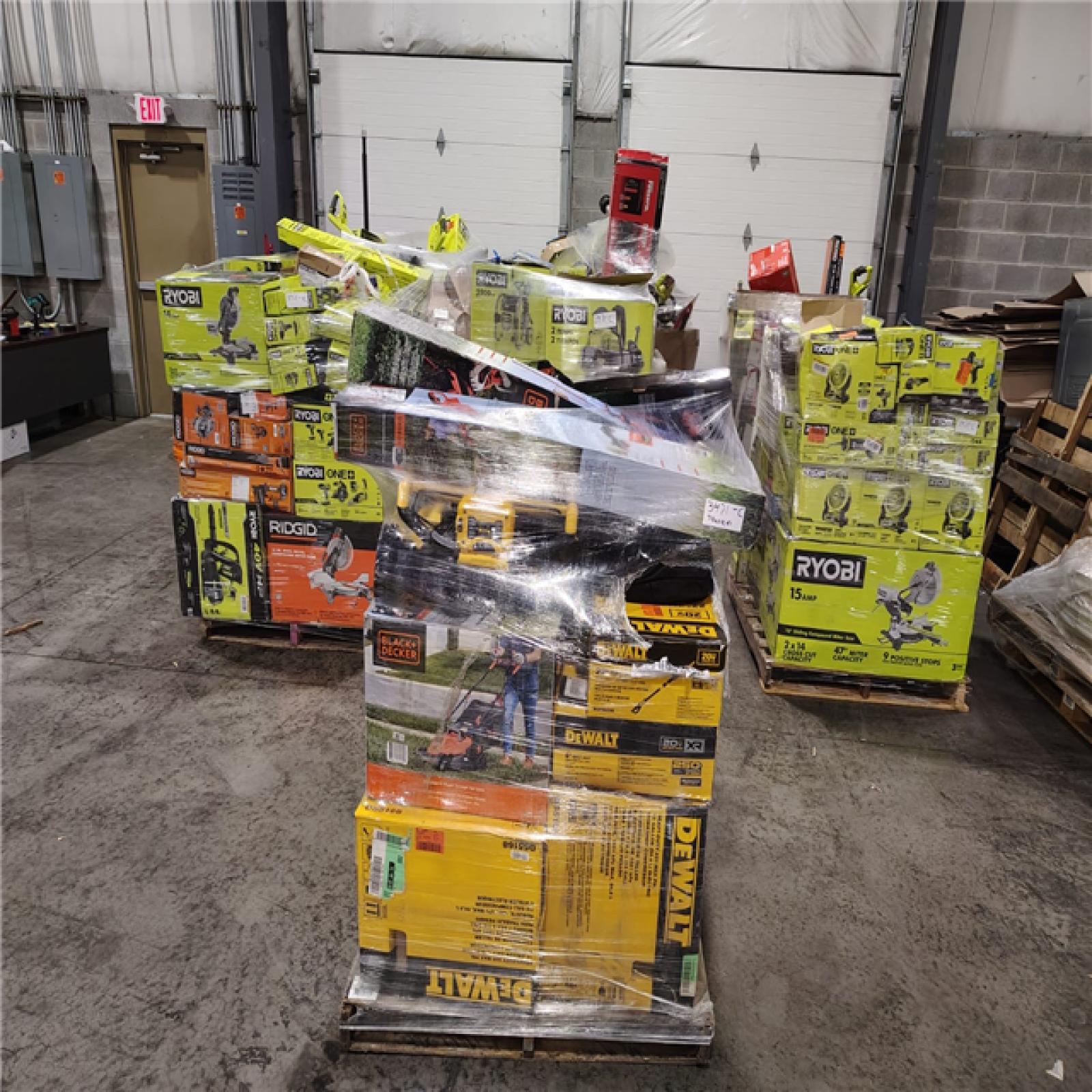 Pittston Location As-Is Power Tools Partial Truckload (7 pallets) 3471-C