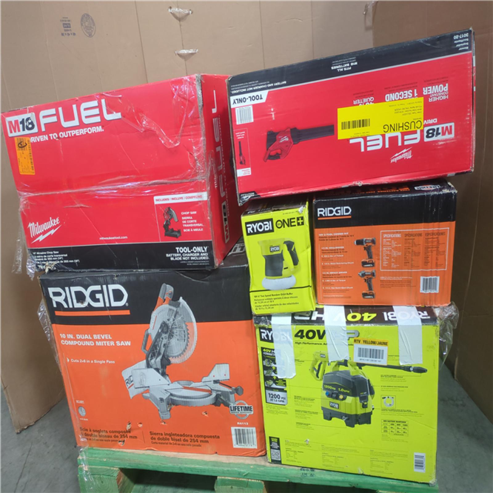 CALIFORNIA AS-IS TOOL PALLET