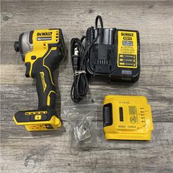 AS-IS DEWALT Atomic 20V Max Lithium-Ion Brushless Cordless Compact 1/4 in. Impact Driver Kit