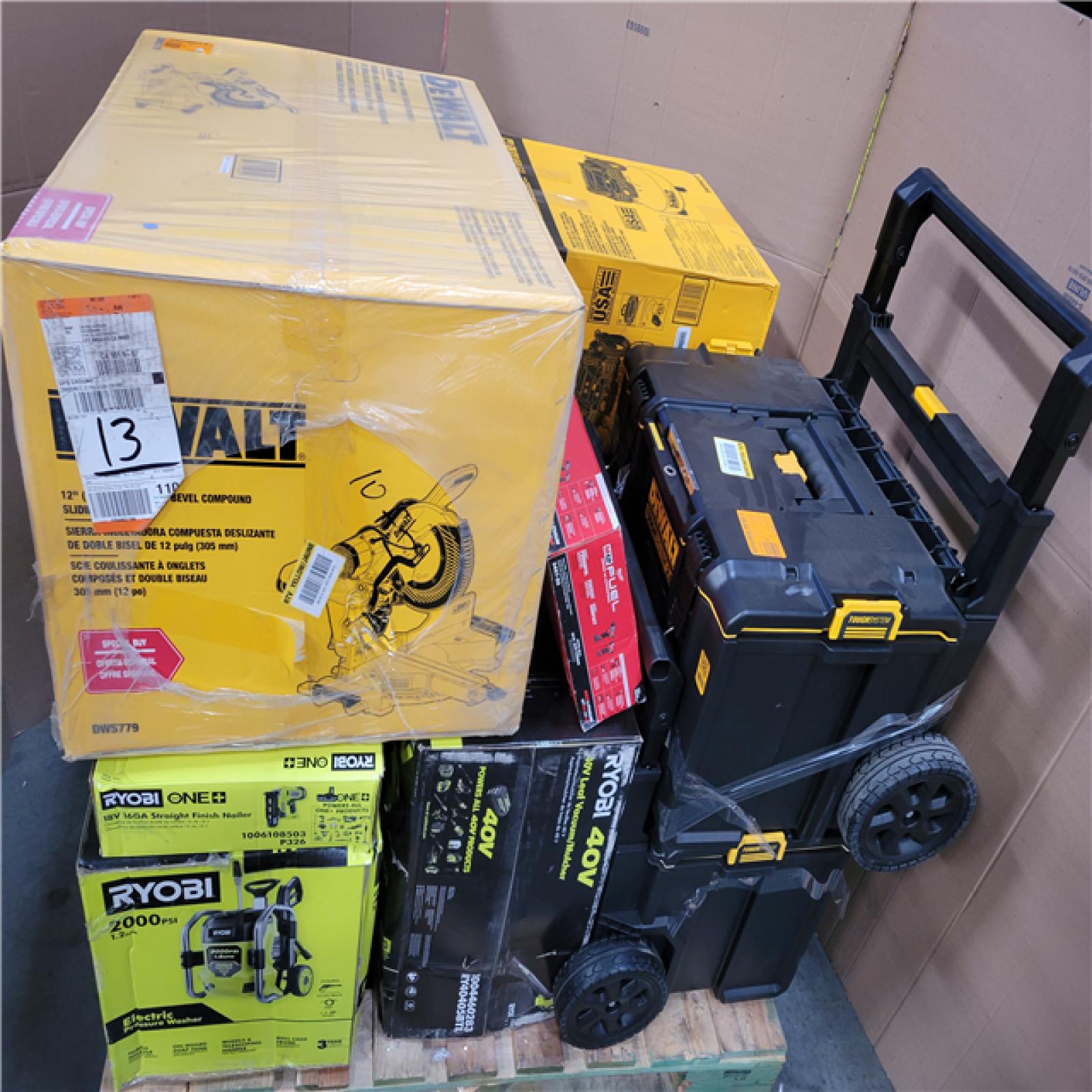 CALIFORNIA AS-IS TOOL PALLET