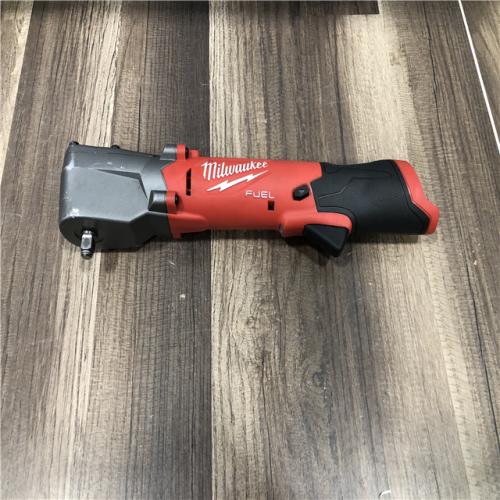 AS-IS Milwaukee FUEL 12V Lithium-Ion Brushless Cordless 3/8 in. Right Angle Impact Wrench (Tool-Only)