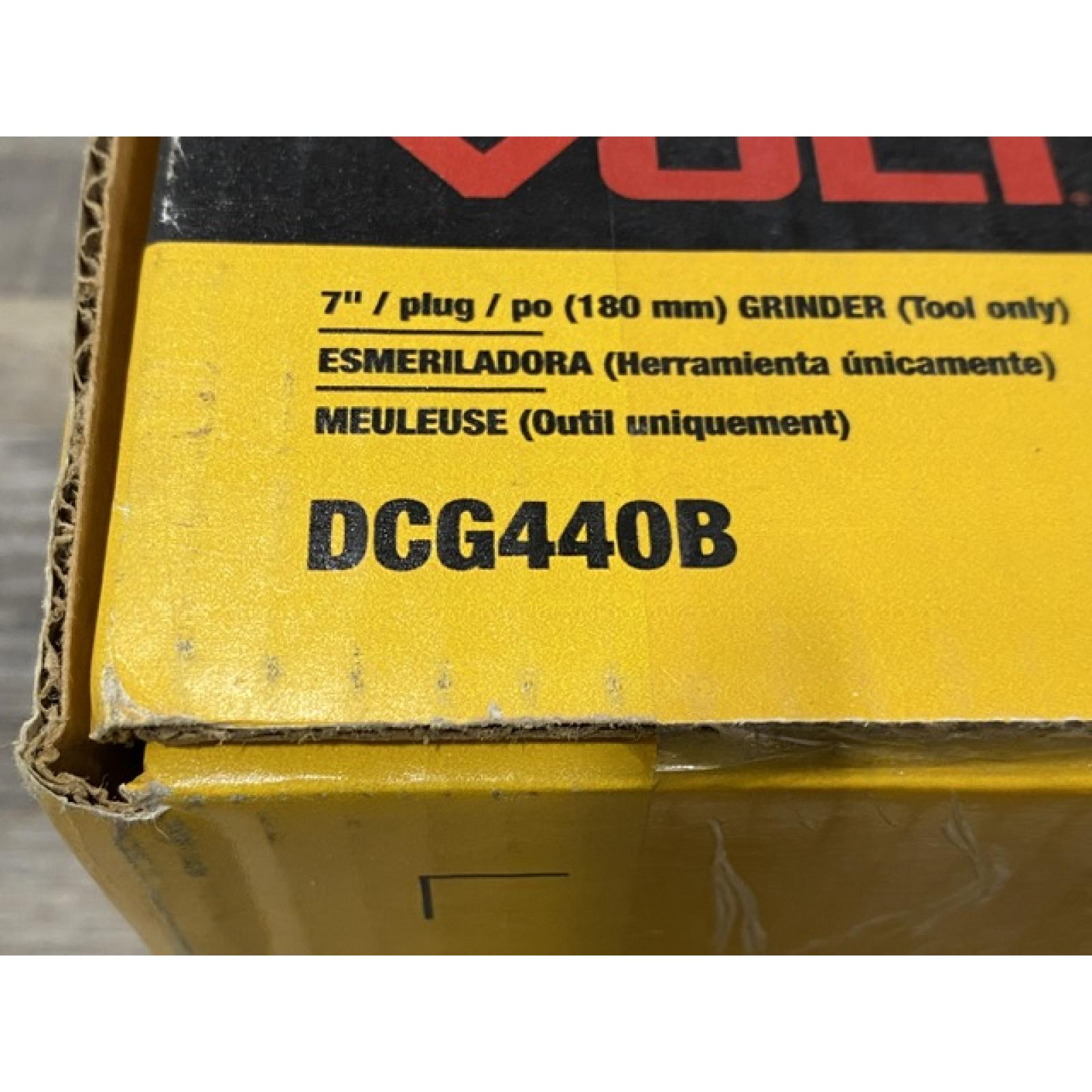 NEW - DEWALT FLEXVOLT 60V Cordless 7 in. Angle Grinder (Tool-Only)