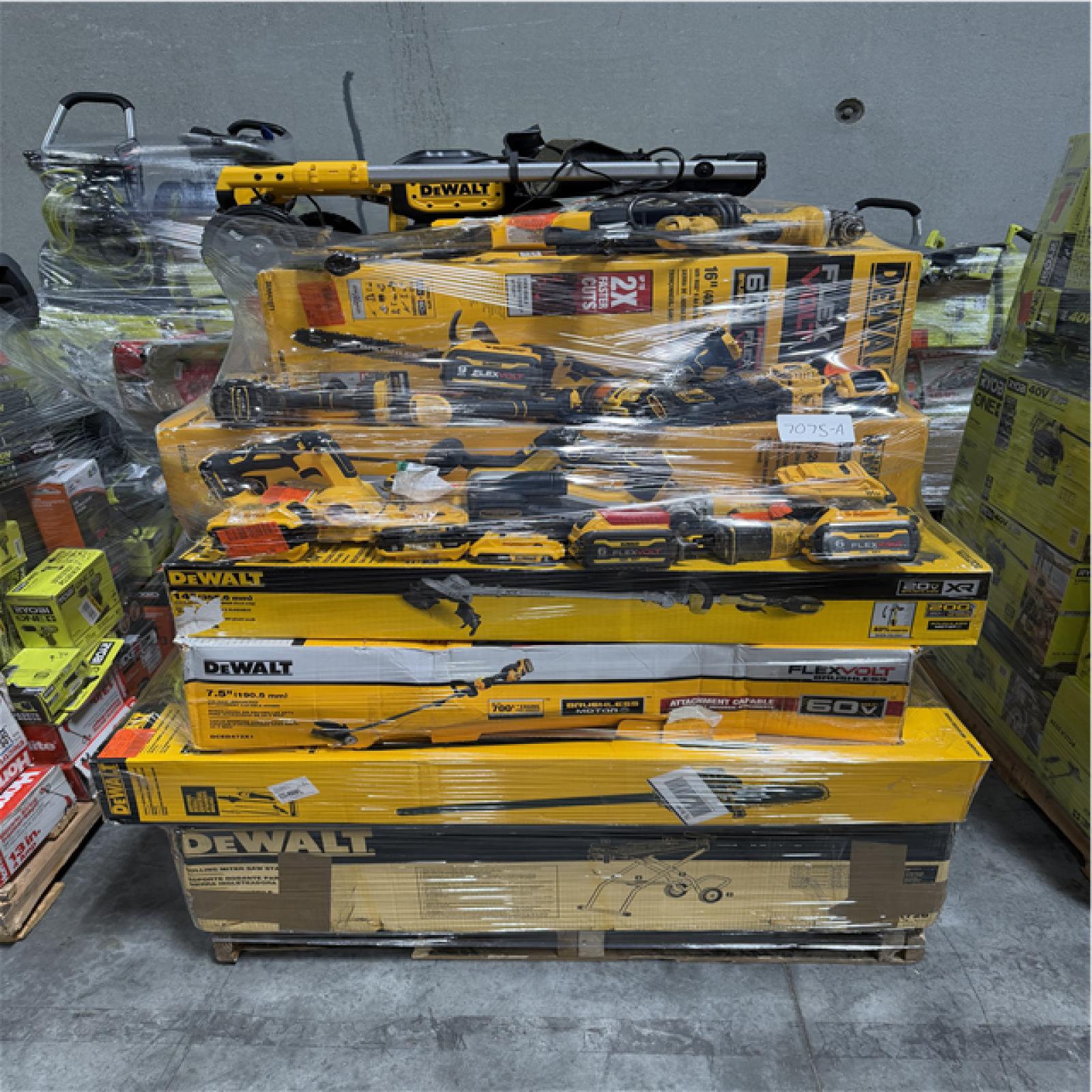 Atlanta Location As-Is Power Tools Partial Truckload (11 Pallets) 7075-A