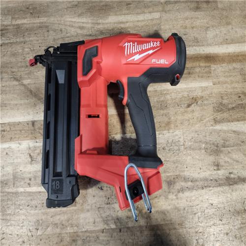 HOUSTON LOCATION - AS-IS Milwaukee FUEL 18-Volt Lithium-Ion Brushless Cordless Gen II 18-Gauge Brad Nailer (Tool-Only)