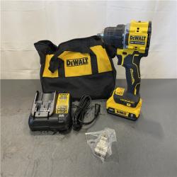 AS-IS - DEWALT ATOMIC COMPACT SERIES 20V MAX* Brushless Cordless 1/2 Drill/Driver Kit