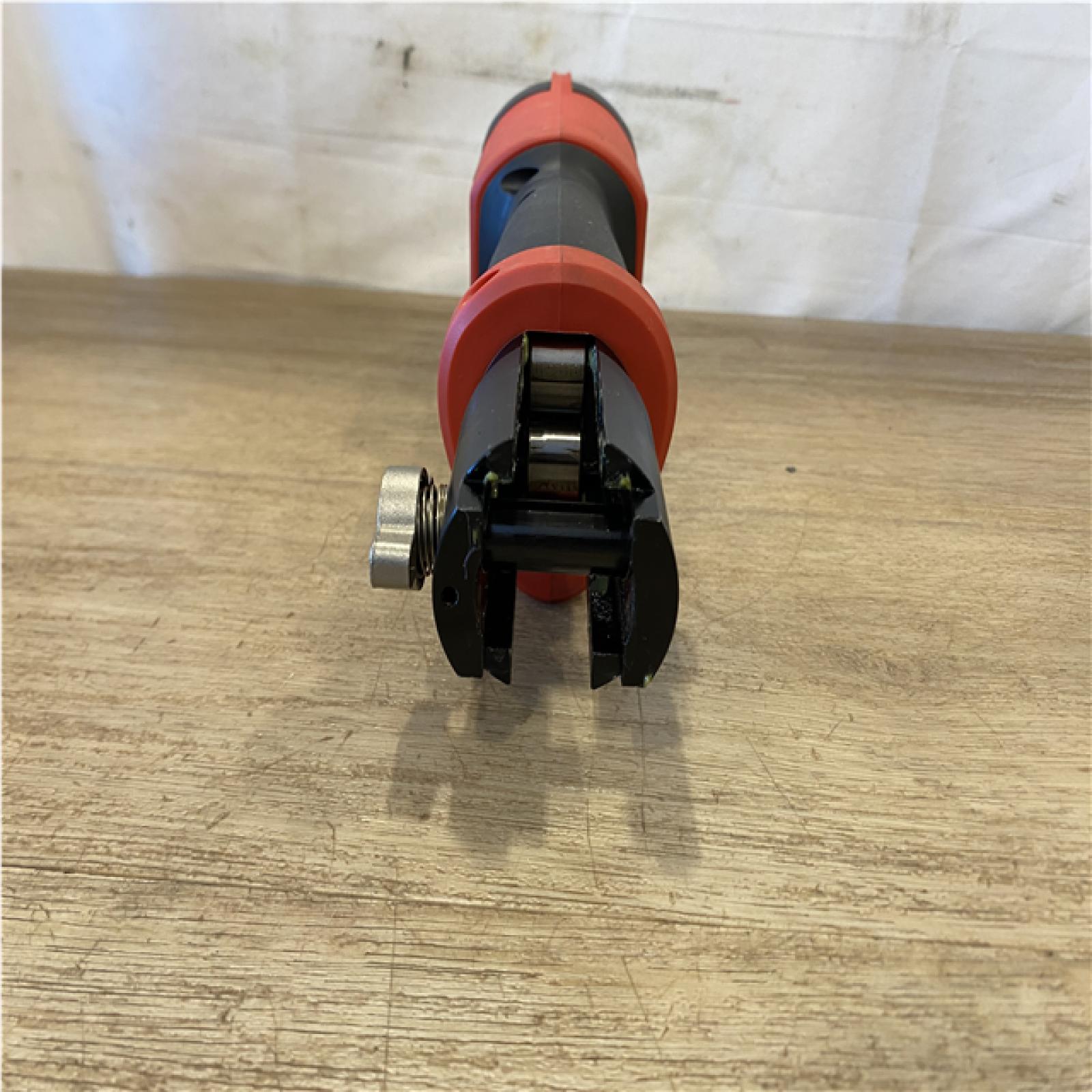 AS-IS Milwaukee 18V Lithium-Ion Cordless Short Throw Press Tool with 3 PEX Crimp Jaws Kit