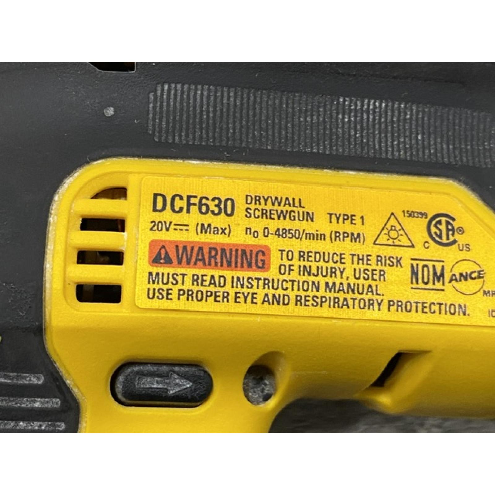 AS-IS DEWALT XR 20V MAX Lithium-Ion Cordless Brushless Screw Gun (Tool Only)