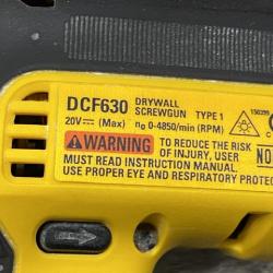 AS-IS DEWALT XR 20V MAX Lithium-Ion Cordless Brushless Screw Gun (Tool Only)