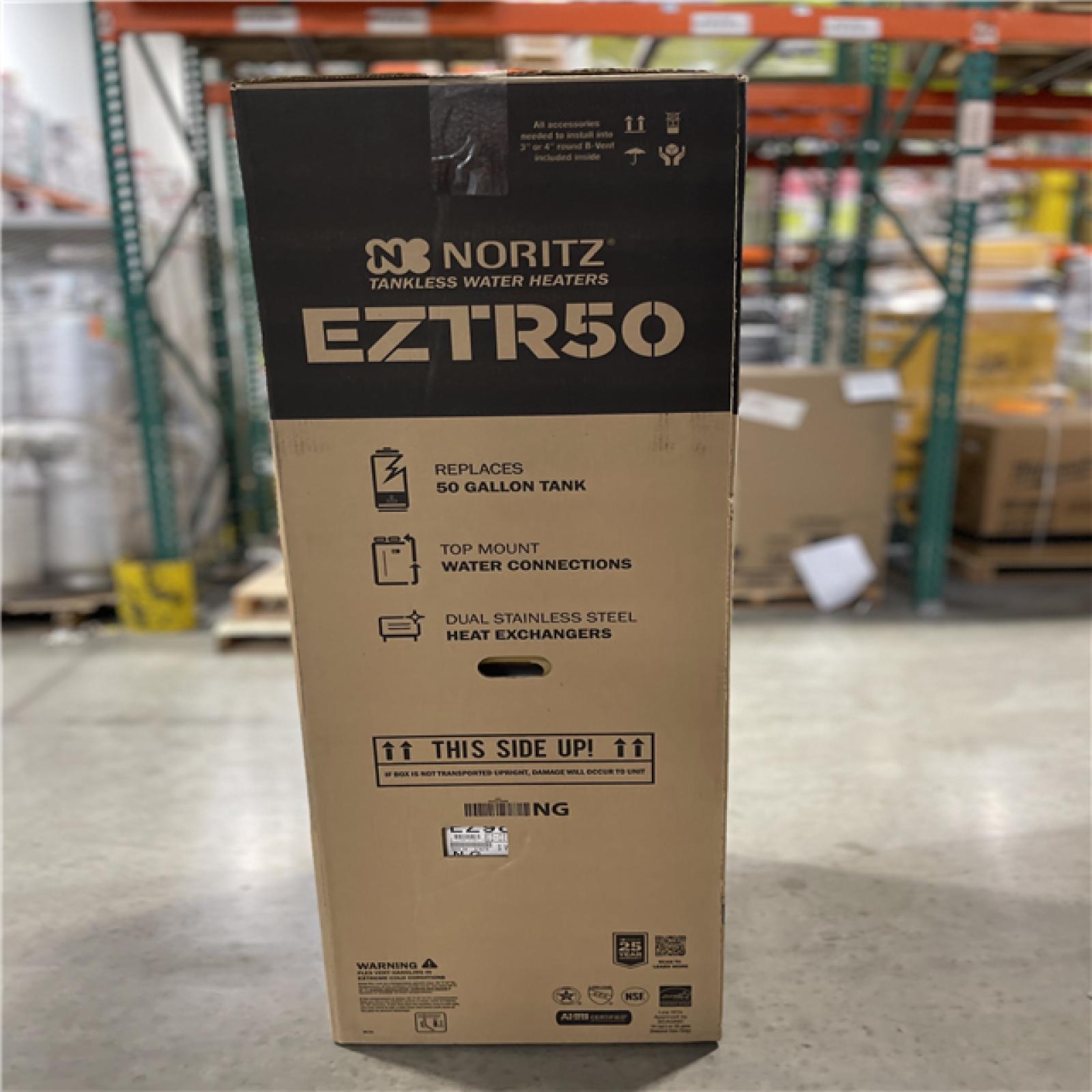 DALLAS LOCATION- Noritz America 180 MBH Indoor/Outdoor Condensing Natural Gas Tankless Water Heater