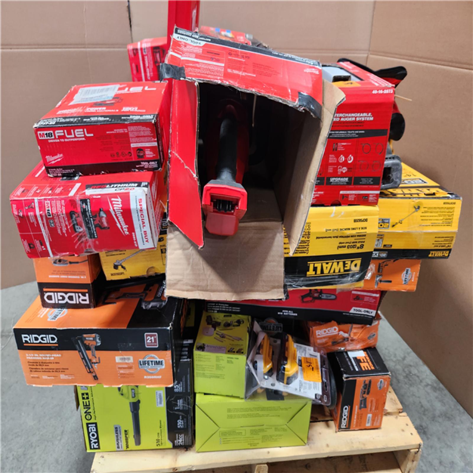 CALIFORNIA AS-IS TOOL PALLET