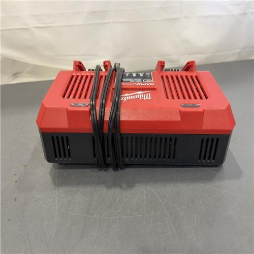 AS-IS - Milwaukee M18 18-Volt Lithium-Ion Dual Bay Rapid Battery Charger