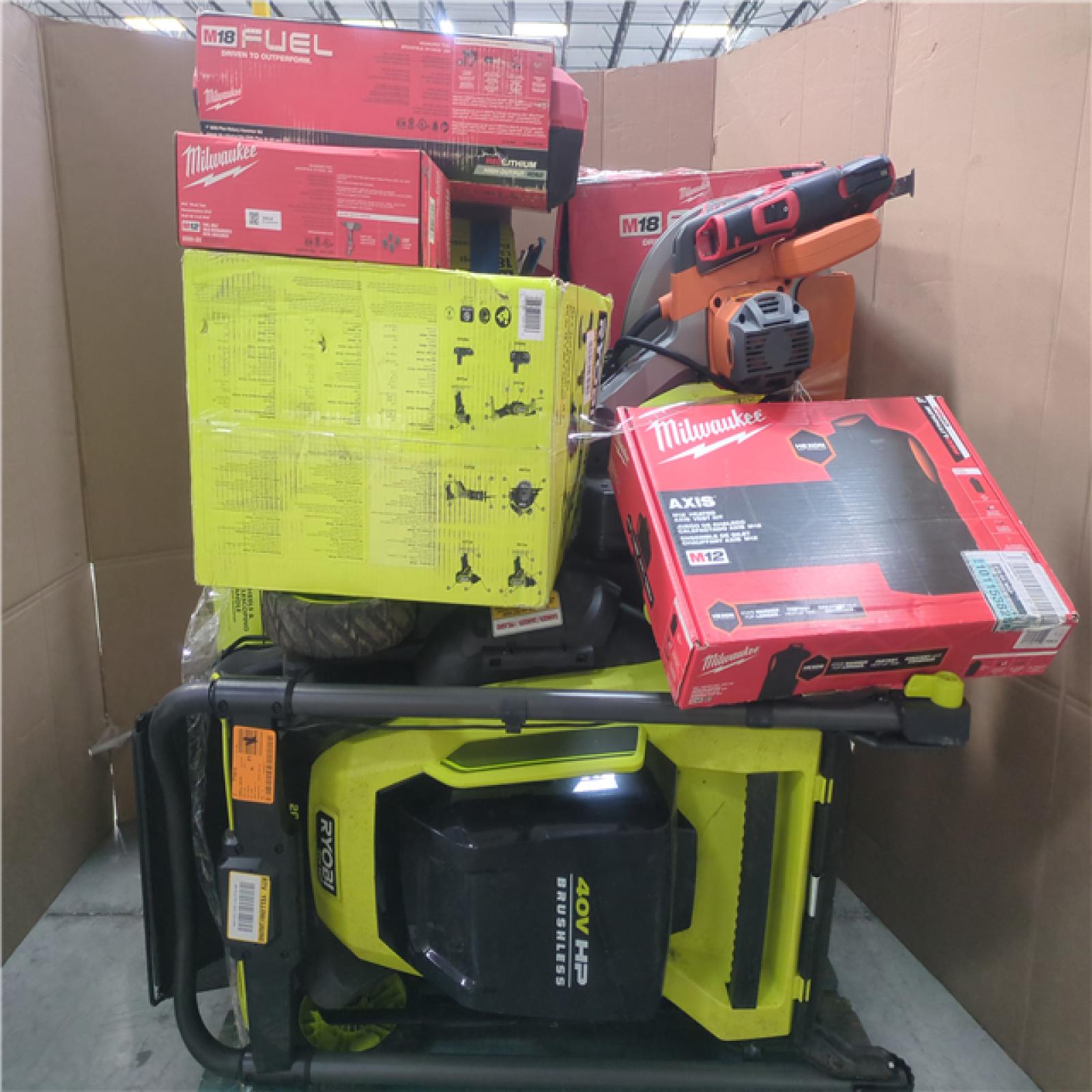 CALIFORNIA AS-IS TOOL PALLET