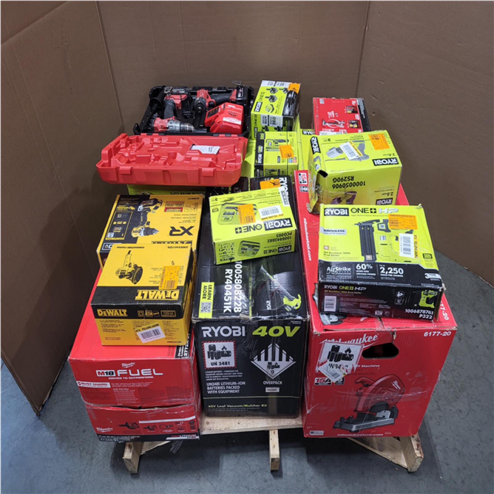 CALIFORNIA AS-IS TOOL PALLET