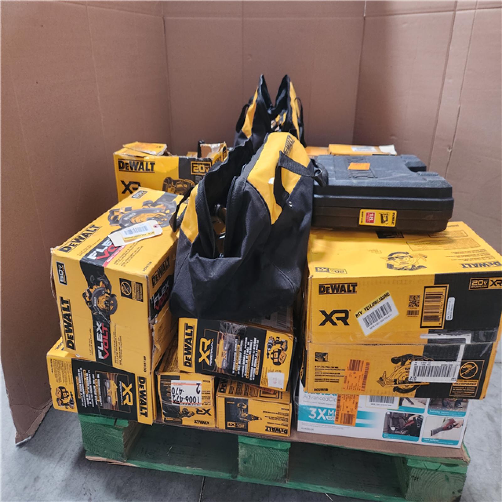 CALIFORNIA AS-IS TOOL PALLET