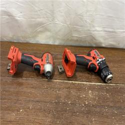AS-IS Milwaukee M18 Compact Brushless 2-Tool Combo Kit
