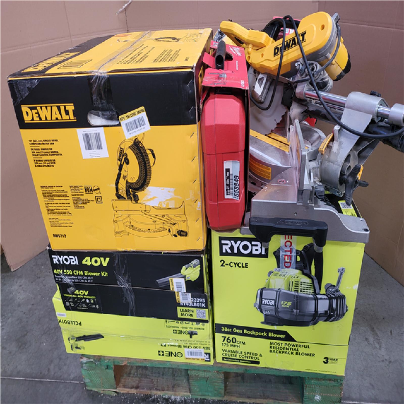 CALIFORNIA AS-IS TOOL PALLET