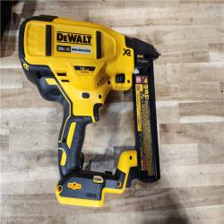 HOUSTON LOCATION - AS-IS DEWALT 20V MAX XR Lithium-Ion Cordless 18-Gauge Narrow Crown Stapler Kit