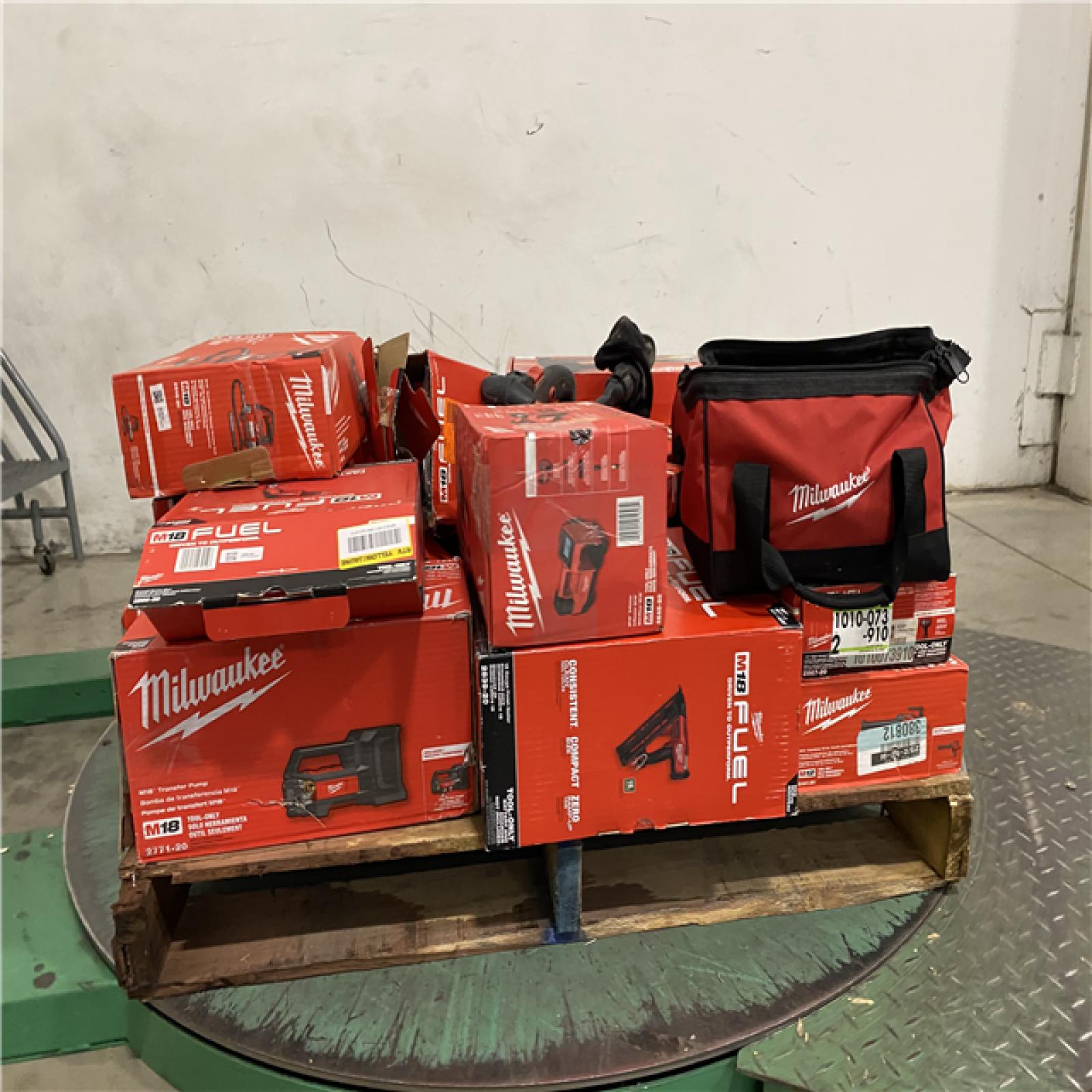 Dallas Location - As-Is MILWAUKEE Tool Pallet