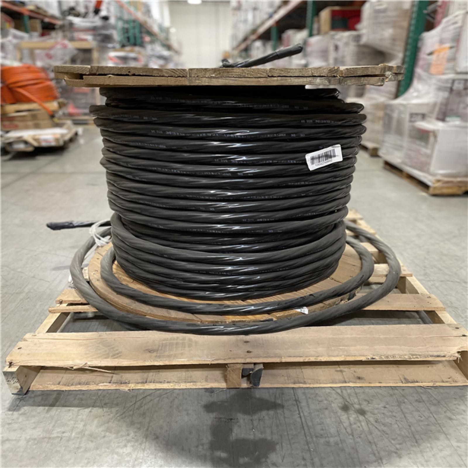 DALLAS LOCATION- SOUTHWIRE 500 ft. 2/0-2/0-2/0 Black Stranded CU W/G Tray Cable