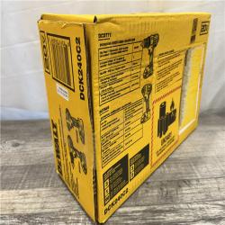 NEW - DEWALT 20V MAX Cordless Drill/Impact 2 Tool Combo Kit