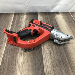 AS-IS Milwaukee 18-Volt Lithium-Ion Cordless 18-Gauge Double Cut Metal Shear (Tool-Only)