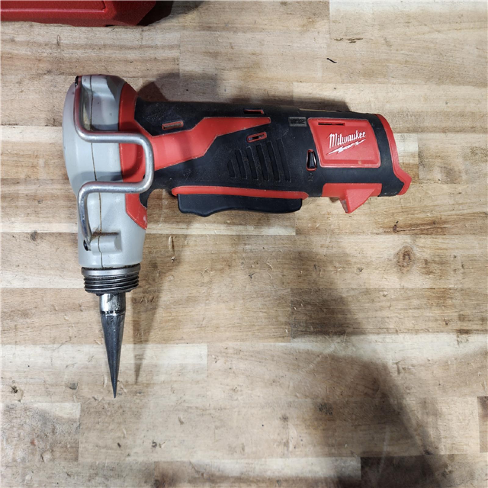 HOUSTON LOCATION - AS-IS M12 12-Volt Lithium-Ion Cordless PEX Expansion Tool Kit with (2) 1.5 Ah Batteries  (3) Expansion Heads and Hard Case