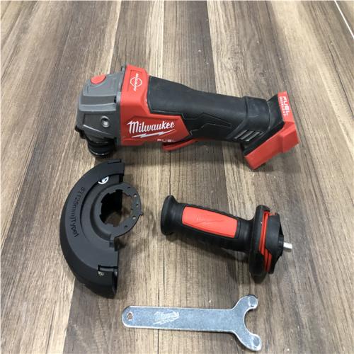 AS-IS Milwaukee FUEL 18V Lithium-Ion Brushless Cordless 4-1/2 in./5 in. Grinder w/Paddle Switch (Tool-Only)