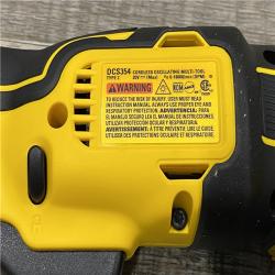 AS-IS DEWALT ATOMIC 20V MAX Cordless Brushless Oscillating Multi Tool Kit