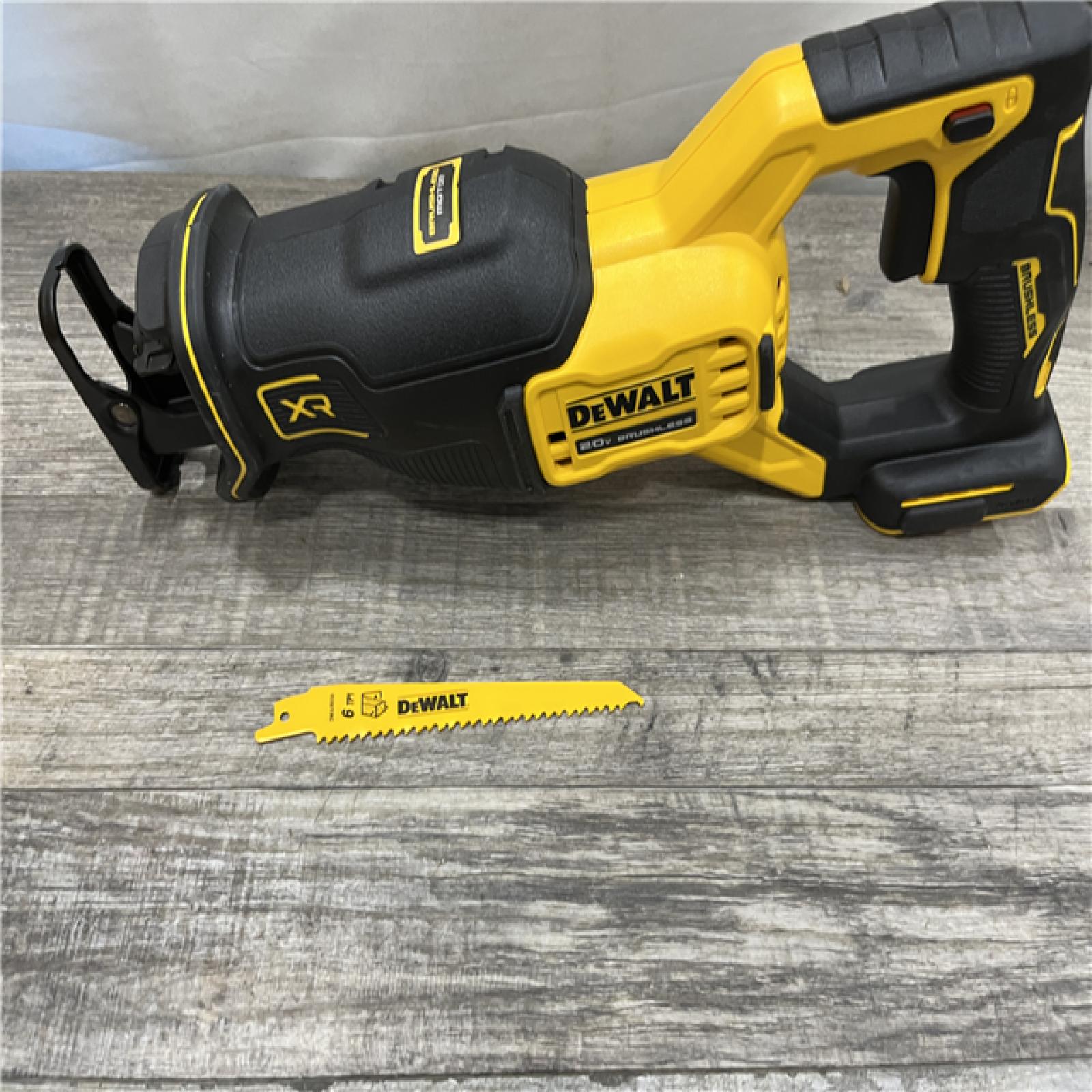 AS-IS DEWALT 20V MAX Cordless Brushless Reciprocating Saw (Tool Only)