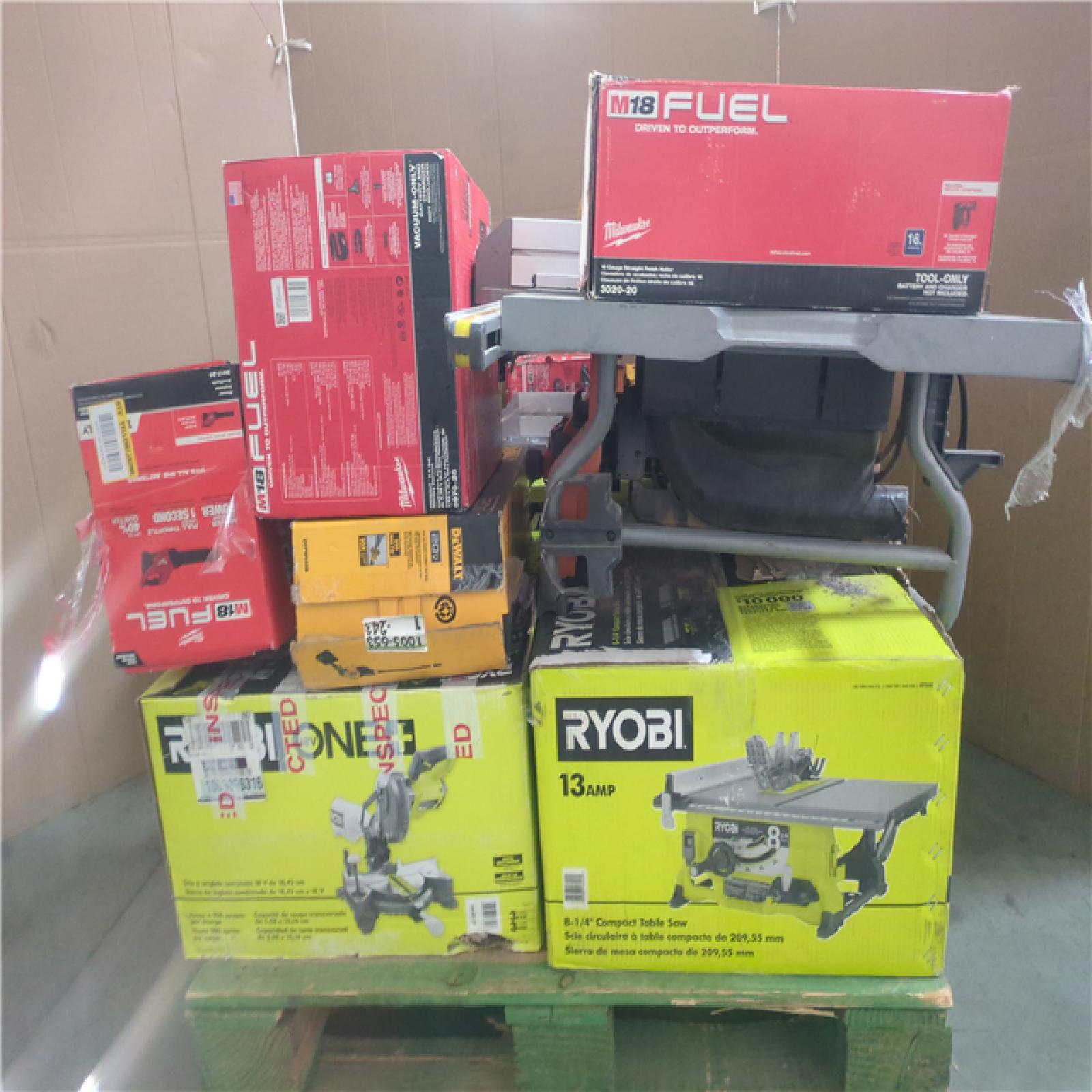 California AS-IS Tool Pallet