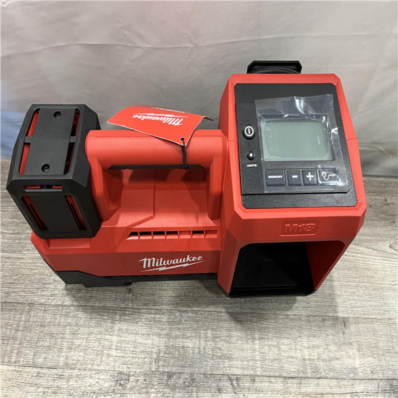 AS-IS Milwaukee 18-Volt Lithium-Ion Cordless Electric Portable Inflator (Tool-Only)