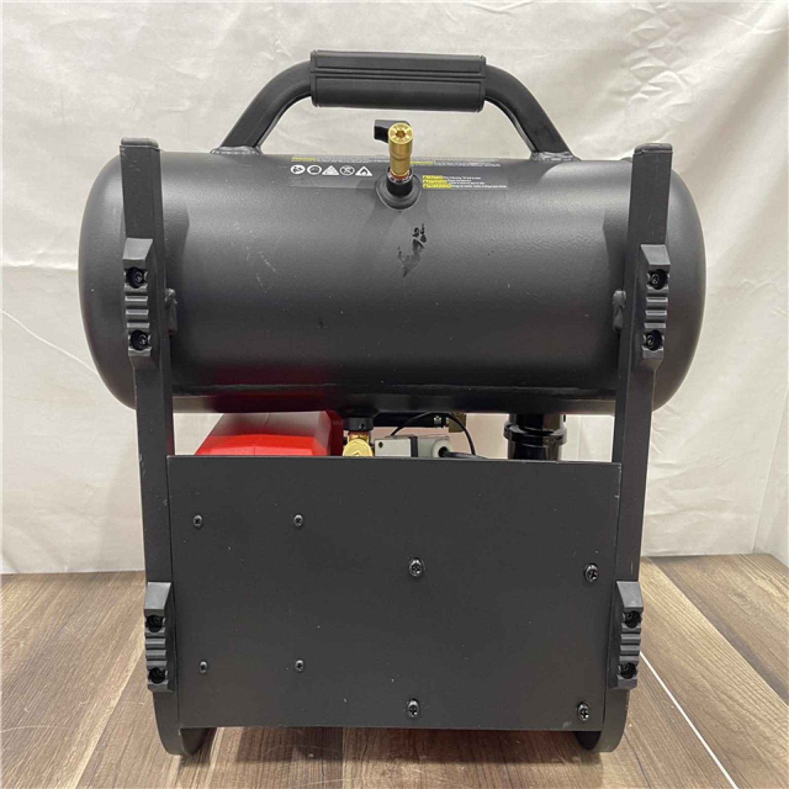 AS-IS Milwaukee FUEL 18-Volt Lithium-Ion Brushless Cordless 2 Gal. Electric Compact Quiet Compressor (Tool-Only)