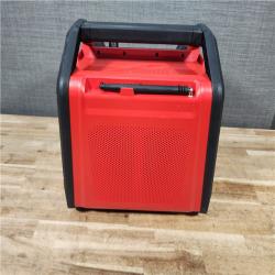 HOUSTON LOCATION - AS - IS Milwaukee Lithium-Ion Cordless PACKOUT Jobsite Radio/Speaker with Built-In Charger