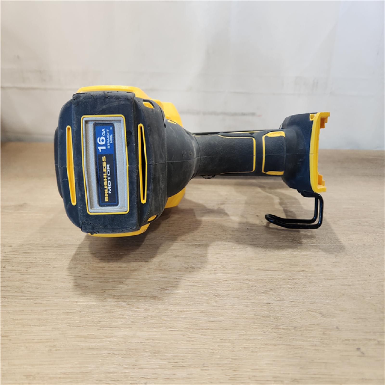 AS-IS- 20V MAX XR 16-Gauge Lithium-Ion Cordless Finish Nailer (Tool Only)