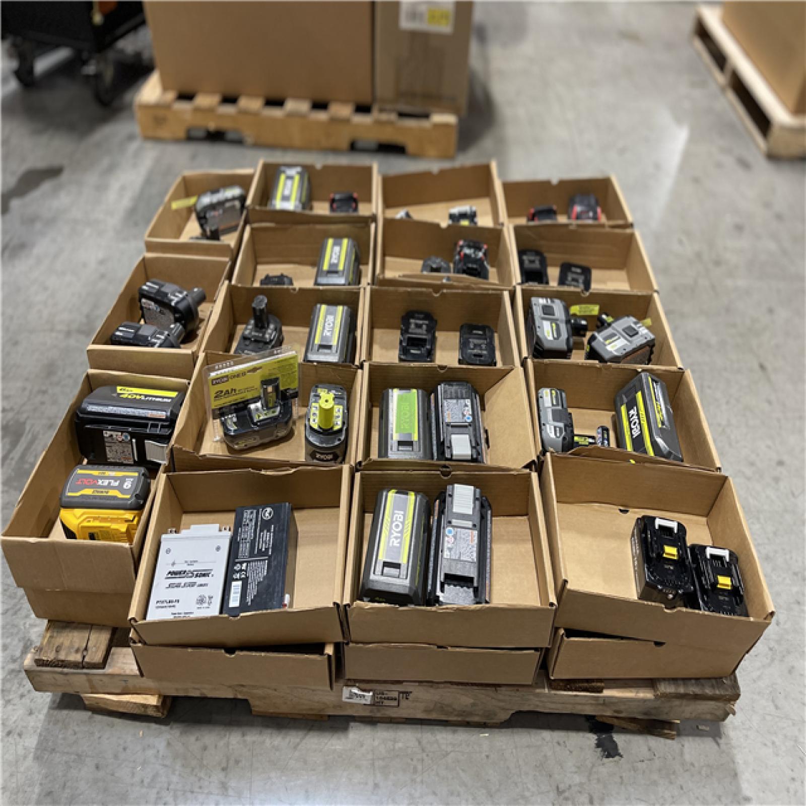 DALLAS LOCATION - AS-IS BATTERY PALLET