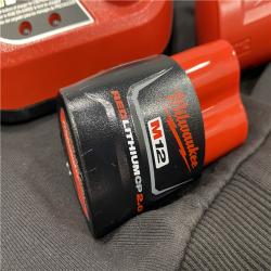 AS-IS Milwaukee Men's Large 12-Volt Lithium-Ion Cordless Black Heated Jacket Hoodie Kit