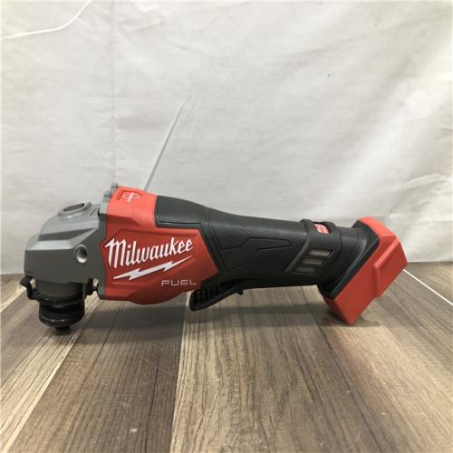 AS-IS Milwaukee FUEL 18-Volt Lithium-Ion Brushless Cordless 4-1/2 in./6 in. Braking Grinder with Paddle Switch (Tool-Only)
