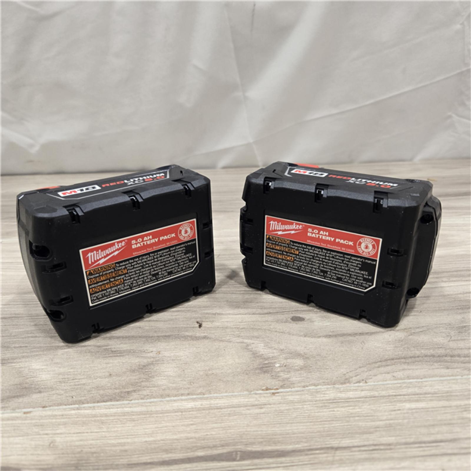 AS-IS Milwaukee M18 18-Volt Lithium-Ion XC Starter Kit