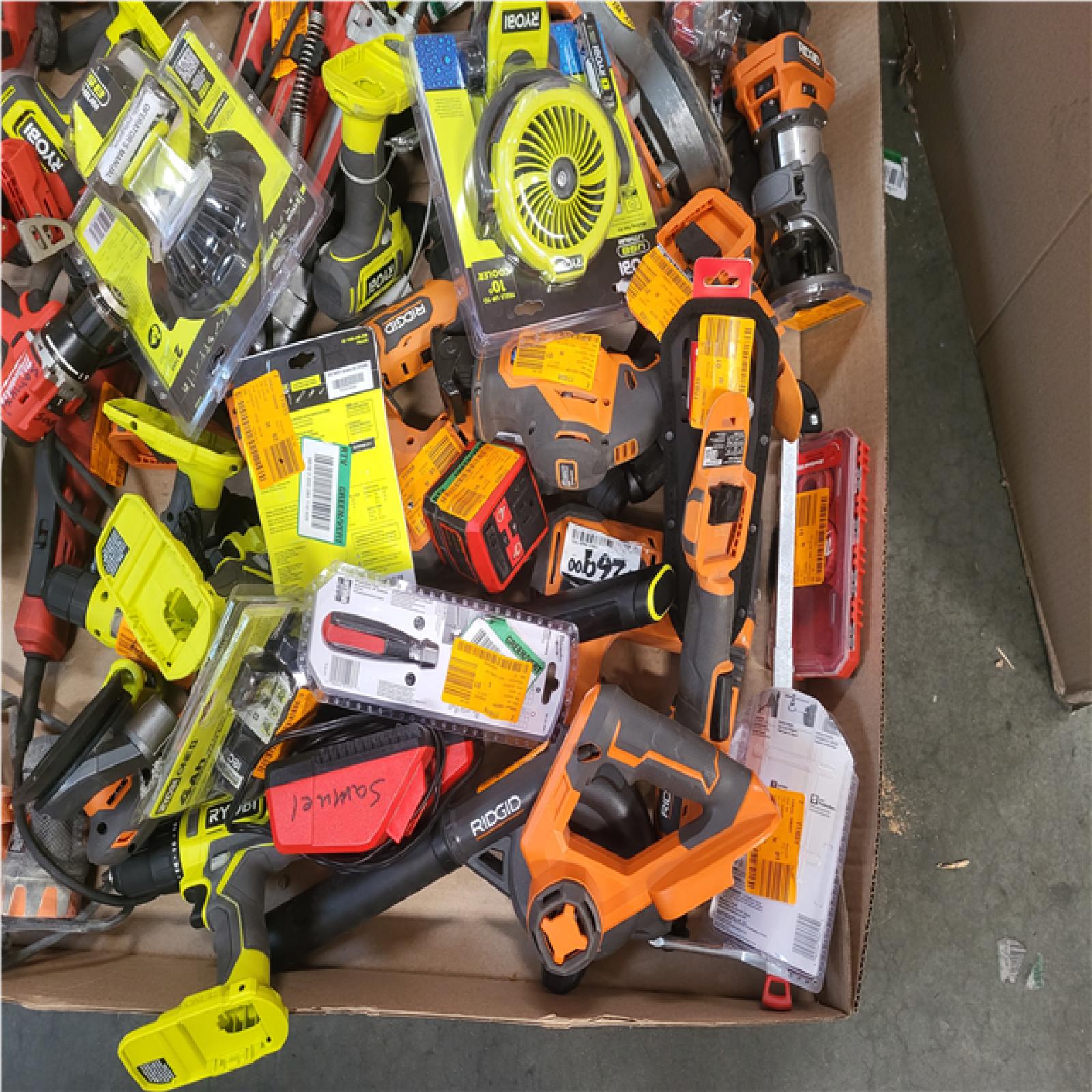 CALIFORNIA AS-IS TOOL PALLET
