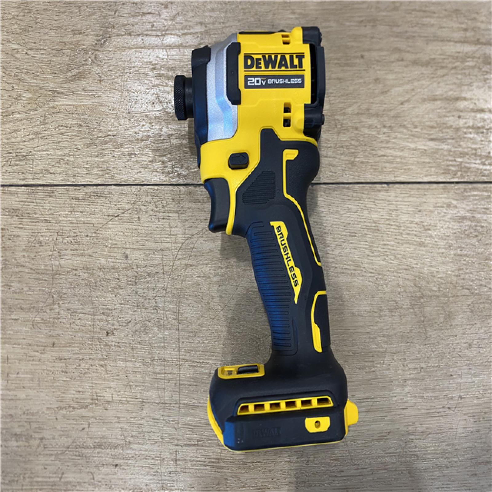 AS-IS DEWALT ATOMIC 20V MAX Cordless Brushless Compact 1/4 in. Impact Driver (Tool Only)